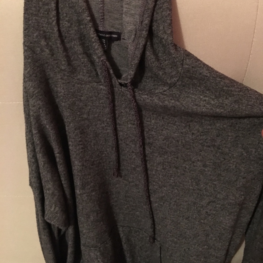 gray throwover